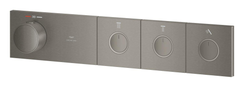 GROHE SPA — Grohtherm Aqua Tiles 3 Yollu termostat 106866AL00 Brushed Hard Graphite - 4