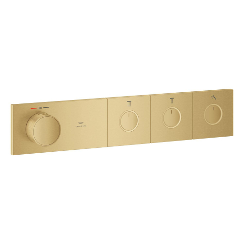 GROHE SPA — Grohtherm Aqua Tiles 3 Yollu termostat Brushed Gold Sunset 106866GN00 - 2