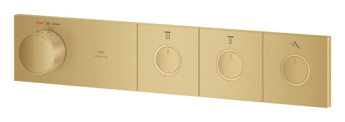 GROHE SPA — Grohtherm Aqua Tiles 3 Yollu termostat Brushed Gold Sunset 106866GN00 - 4