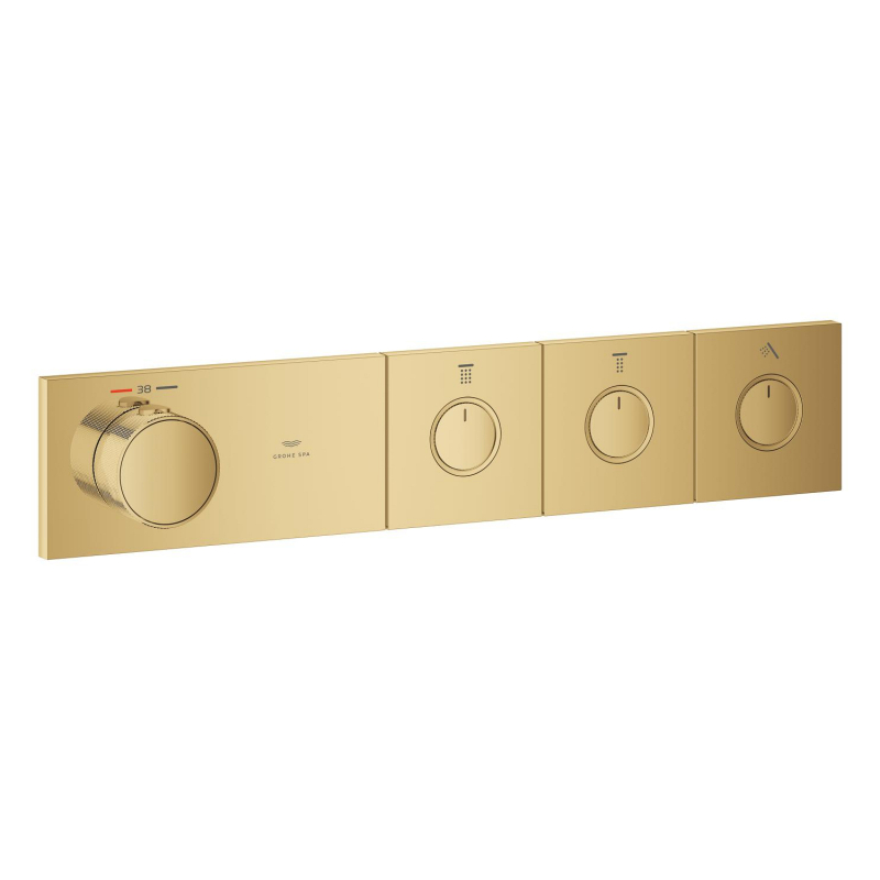 GROHE SPA — Grohtherm Aqua Tiles 3 Yollu termostat Gold - Cool Sunrise 106866GL00 - 2