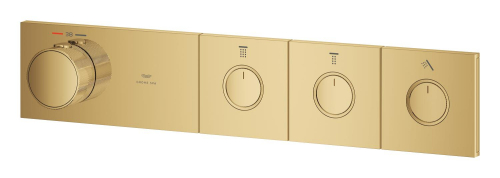 GROHE SPA — Grohtherm Aqua Tiles 3 Yollu termostat Gold - Cool Sunrise 106866GL00 - 4