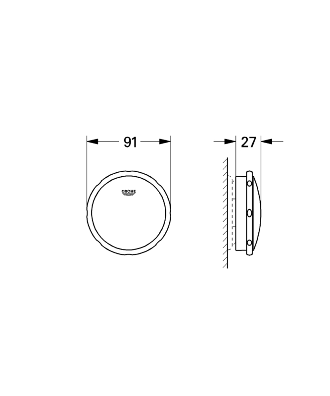 Grohe Talento Küvet Tropleni - 19025000 - 3