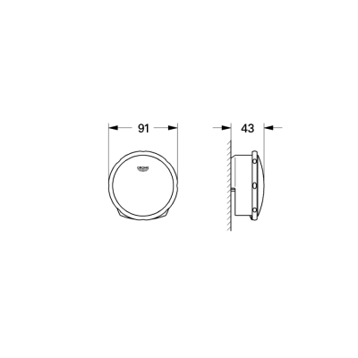 Grohe Talentofill Talentofill Küvet Tropleni - 19952A00 - 2