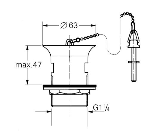 Grohe Tapa Takımı - 28940000 - 3