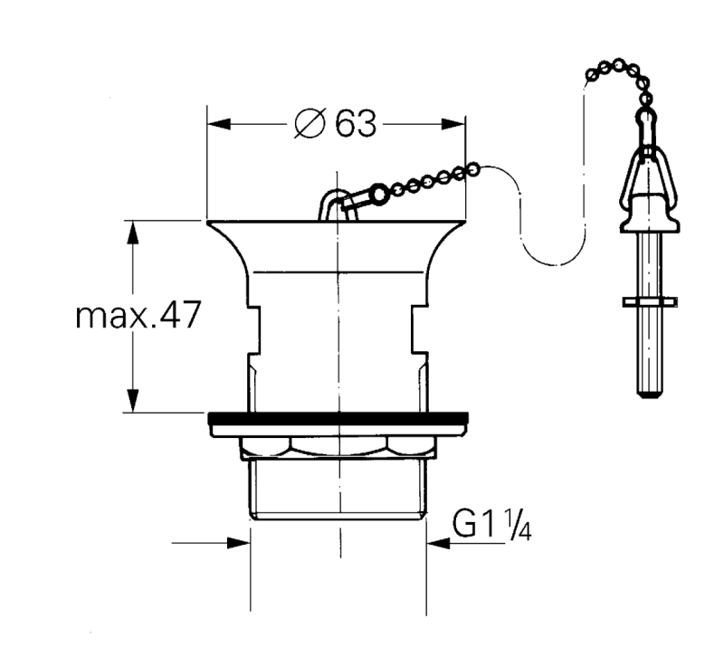 Grohe Tapa Takımı - 28940000 - 3