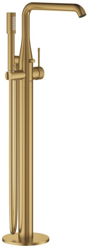 Grohe Tek kollu Banyo Bataryası 1/2" Zemine Montaj Hazırlanmış Serin Gün Doğumu Fırçalanmış - 25248GF1 - 25248GF1 - GROHE