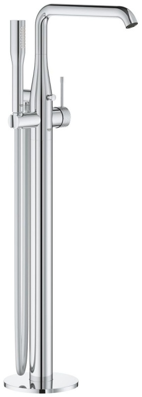 Grohe Tek kollu Banyo Bataryası 1/2" Zemine Montaj İşlenmiş Krom - 25248PF1 - 25248PF1 - GROHE