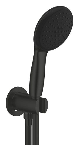 Grohe New Tempesta Ankastre Bağlantılı El Duşu Seti, 2 Akışlı, Mat Siyah (264062433) - 1