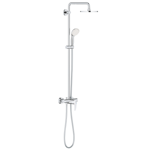 Grohe Tempesta Cosmopolitan 200 Duvara Monte Tek Kumandalı Bataryalı Duş Sistemi - 26244001 - 2