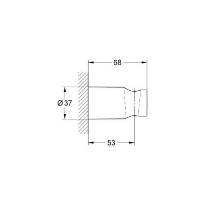 Grohe Tempesta Cosmopolitan El Duşu Askısı - 27594000 - 2