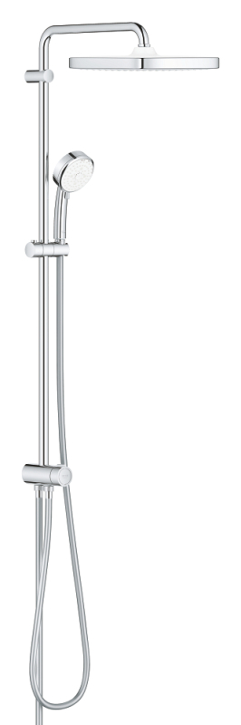 Grohe Tempesta Cosmopolitan System 250 Cube Duvar Bağlantılı, Divertörlü Duş Sistemi - 26694000 - 1