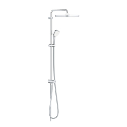 Grohe Tempesta Cosmopolitan System 250 Cube Duvar Bağlantılı, Divertörlü Duş Sistemi - 26694000 - 1