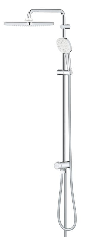 Grohe Tempesta Cosmopolitan System 250 Cube Duvar Bağlantılı, Divertörlü Duş Sistemi - 26694001 - 3