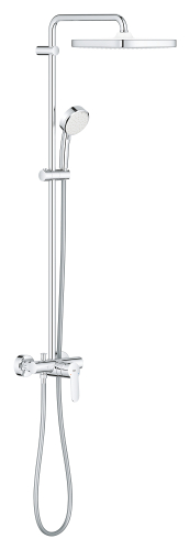 Grohe Tempesta Cosmopolitan System 250 Cube Duvara Monte Tek Kumandalı Bataryalı Duş Sistemi - 26692000 - GROHE