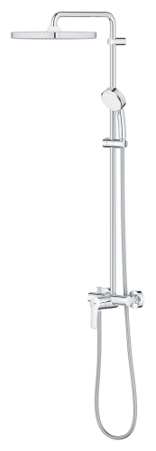 Grohe Tempesta Cosmopolitan System 250 Cube Duvara Monte Tek Kumandalı Bataryalı Duş Sistemi - 26692000 - 3