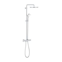 Grohe Tempesta Cosmopolitan System 250 Duvara Monte Termostatik Bataryalı Duş Sistemi - 26670000 - GROHE