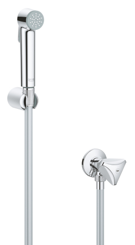 Grohe Tempesta-F Taharet Spreyi 30 Duvardan Askılı Set 1 Akışlı, Ara Musluk İle Birlikte - 27514001 - GROHE