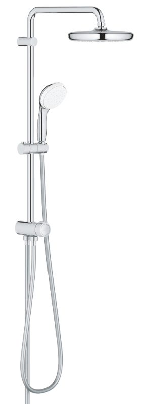 Grohe Tempesta System 210 Duvar Bağlantılı, Divertörlü Duş Sistemi - 26381001 - 1