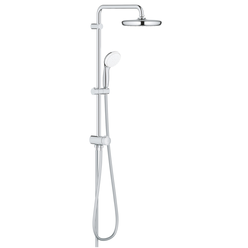 Grohe Tempesta System 210 Duvar Bağlantılı, Divertörlü Duş Sistemi - 26381001 - 2