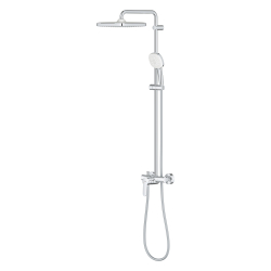 Grohe Tempesta System 250 Cube Duvara monte tek kumandalı bataryalı duş sistemi - 26692001 - 3