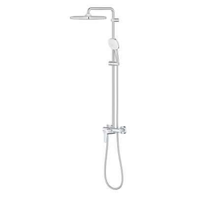 Grohe Tempesta System 250 Cube Duvara monte tek kumandalı bataryalı duş sistemi - 26692001 - 3
