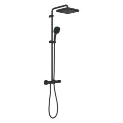 Grohe Tempesta System 250 Cube Duvara Monte Termostatik Bataryalı Duş Sistemi (266892431) - 2