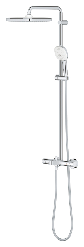 Grohe Tempesta System 250 Cube Duvara Monte Termostatik Bataryalı Duş Sistemi - 26975001 - 3