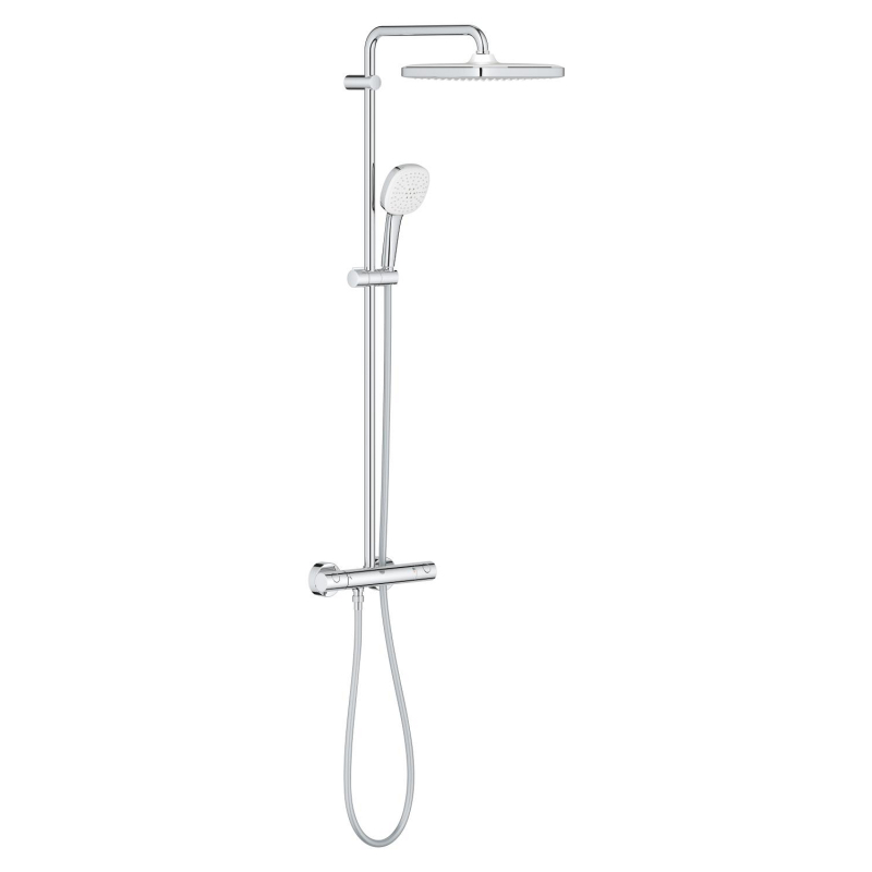 Grohe Tempesta System 250 Cube Termostatik Duş Bataryalı Duş Sistemi - 26689001 - 2