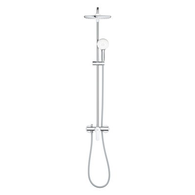 Grohe Tempesta System 250 Duvara monte tek kumandalı bataryalı duş sistemi - 26673001 - 1