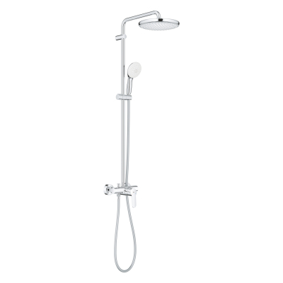 Grohe Tempesta System 250 Duvara monte tek kumandalı bataryalı duş sistemi - 26673001 - 2
