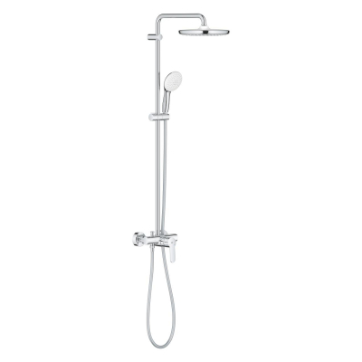Grohe Tempesta System 250 Duvara monte tek kumandalı bataryalı duş sistemi - 26673001 - 3