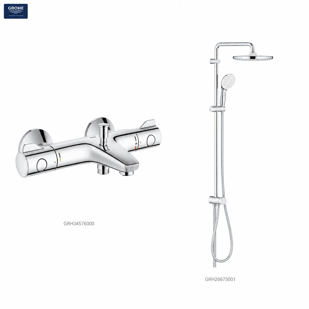 Grohe Termostatik Duş Sistemi Grohtherm 800 Set - GROHE