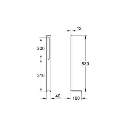 Grohe Uniset Destekleme Ayakları - 37304000 - 2