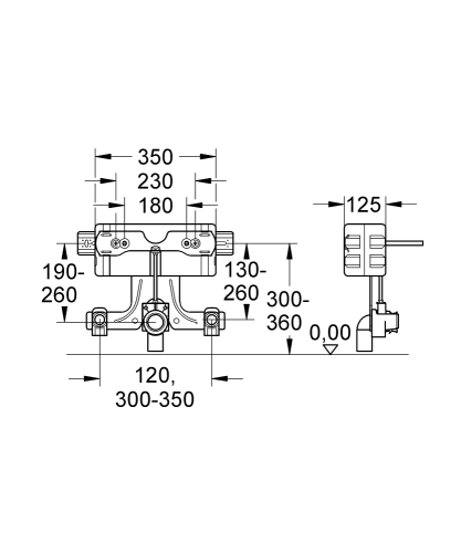 Grohe Uniset Eps Modulü İçin Gömme Rezervuar - 37578001 - 3