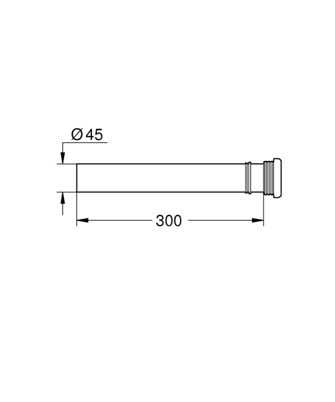 Grohe Uzatma - 37105K00 - 3