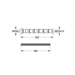 Grohe Uzatma-Seti 200 Mm - 45203000 - 2