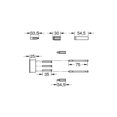 Grohe Uzatma Seti - 46191000 - 1