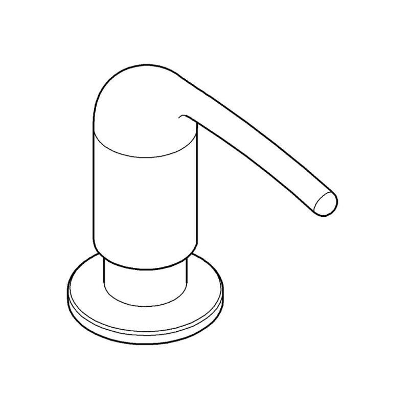 Grohe Zedra Sıvı Sabunluk 40553000 - 3