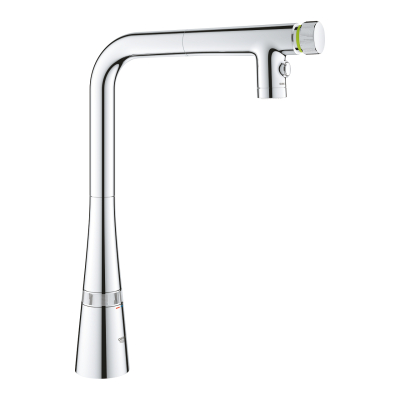 Grohe Zedra SmartControl Spiralli Eviye Bataryası, Paslanmaz Çelik - 31886DC0 - 2