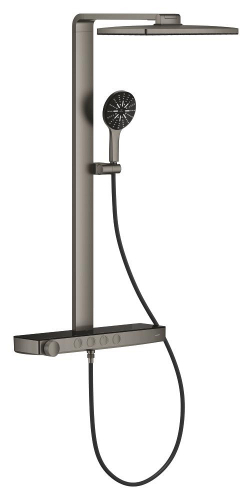 GroheRSH Aqua SmartControl Termostatik Duş Seti (Brushed Hard
Graphite) - GROHE