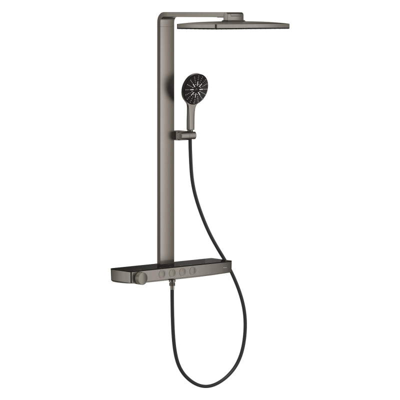 GroheRSH Aqua SmartControl Termostatik Duş Seti (Brushed Hard
Graphite) - 2