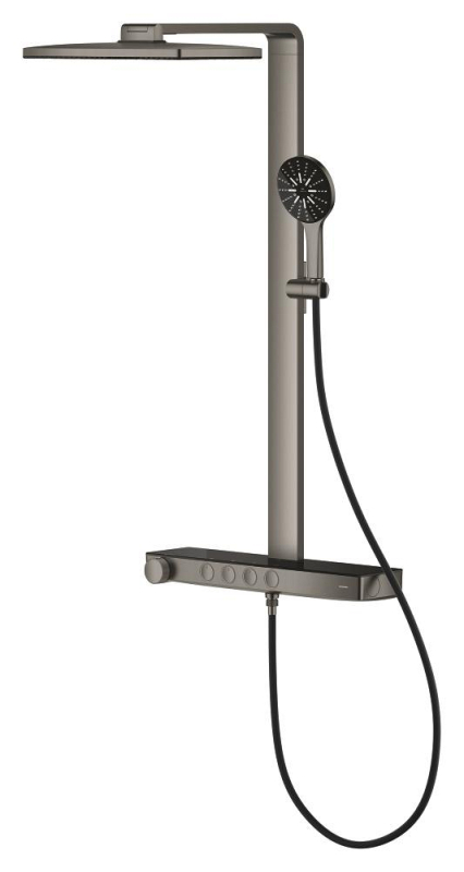 GroheRSH Aqua SmartControl Termostatik Duş Seti (Brushed Hard
Graphite) - 3