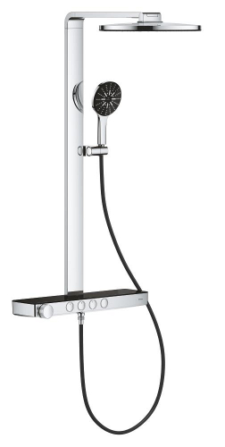 GroheRSH Aqua SmartControl Termostatik Duş Seti (Krom-Siyah) - GROHE
