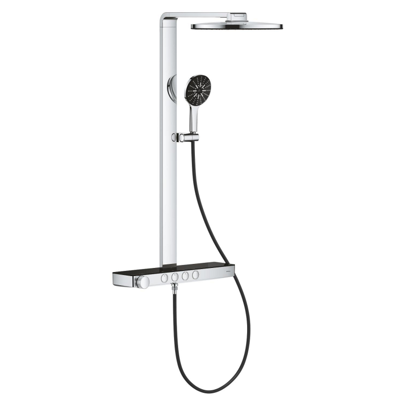GroheRSH Aqua SmartControl Termostatik Duş Seti (Krom-Siyah) - 2