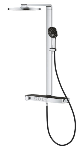 GroheRSH Aqua SmartControl Termostatik Duş Seti (Krom-Siyah) - 3