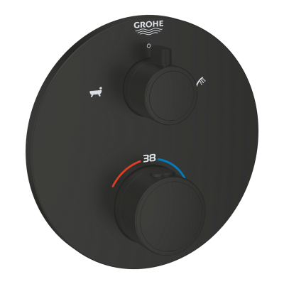 Grohtherm Çift yönlü ankastre termostatik banyo bataryası - 1022102430 - 1