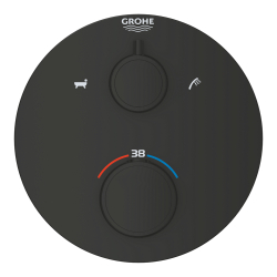 Grohtherm Çift yönlü ankastre termostatik banyo bataryası - 1022102430 - 2