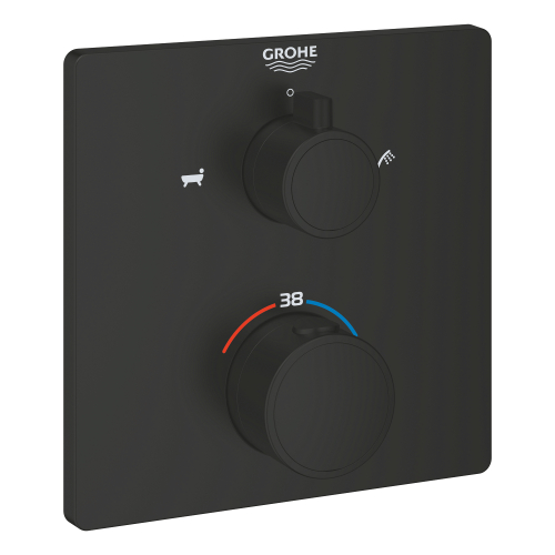 Grohtherm Çift Yönlü Ankastre Termostatik Banyo Bataryası - 1022112430 - 2