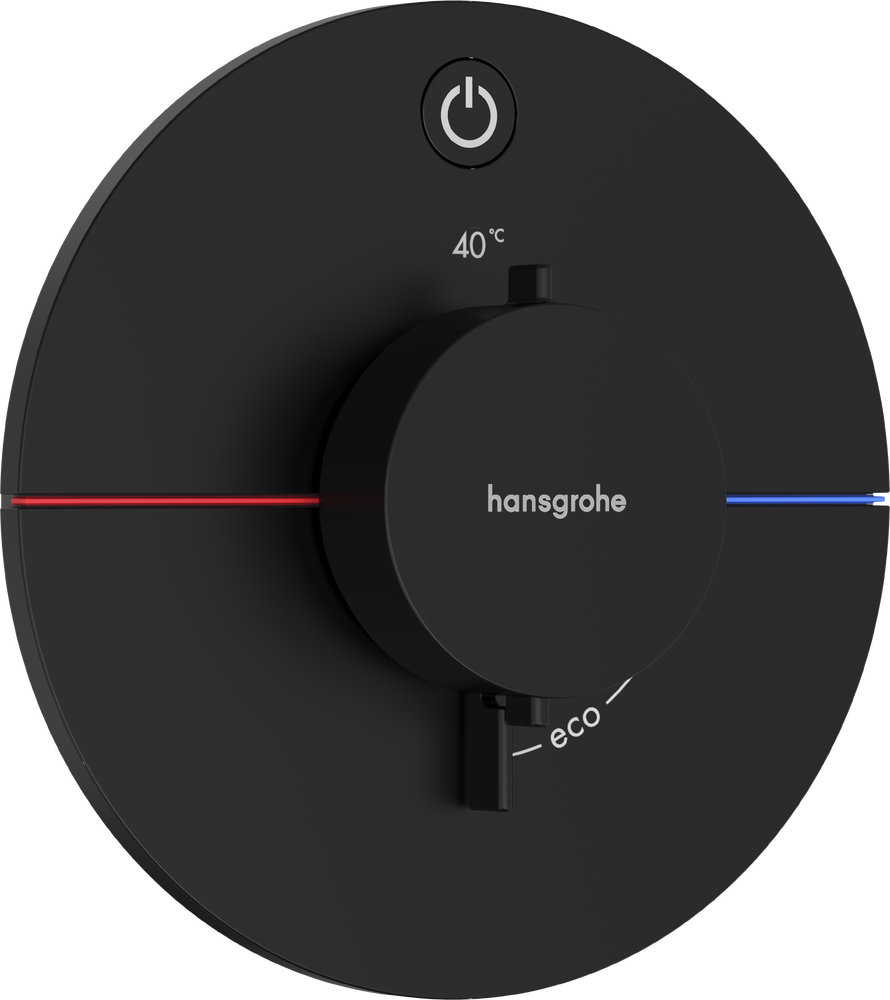 Hansgrohe 1 işlevli ankastre kurulum için RainSelect Comfort S Termostat - 15553670 - 1