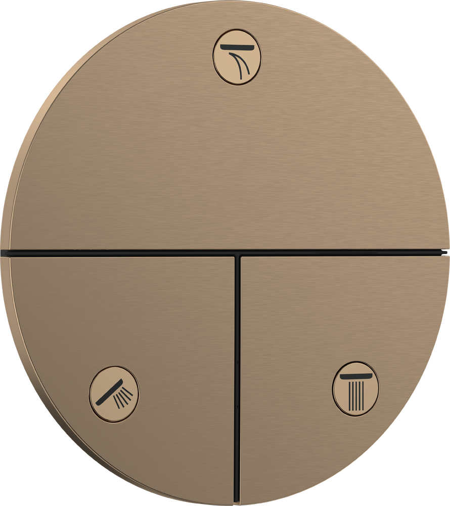 Hansgrohe 3 fonksiyona yönelik ankastre montaja yönelik RainSelect Comfort S Vana - 15558140 - 1